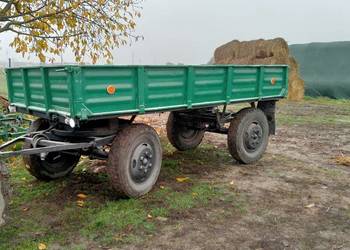 Przyczepa rolnicza sztywna, zarejestrowana