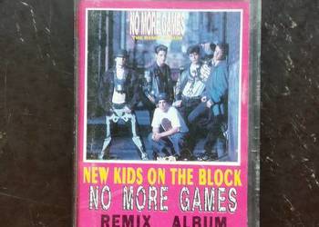 Kaseta magnetofonowa NKOTB- No more games- Remix album