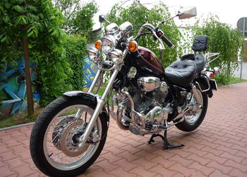 BIAŁY KRUK Yamaha XV 1100 Virago 25004 km, EUROPA, 1996 r., SERWIS