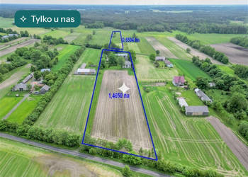 Duży dom z siedliskiem, Mokre, powiat bialski