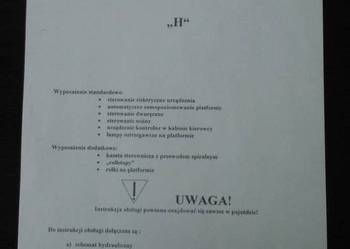Instrukcja obsługi DRT platforma załadunkowa HUBFIX