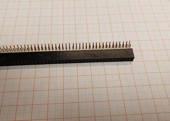 Listwa Kołkowa kątowa precyzyjna GOLD 2x40 80PIN 1 szt.  (A762)