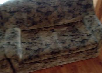 sofa rozkładana + 2 fotele