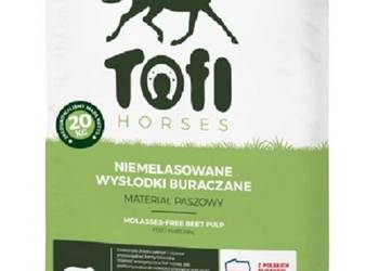 Wysłodki niemelasowane Tofi Horses 20kg Dla koni