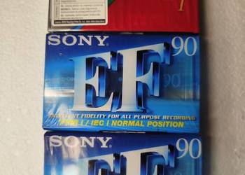 Kasety Magnetofonowe nowe 3szt