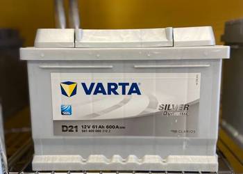 Akumulator VARTA Silver Dynamic D21 61Ah 600A EN