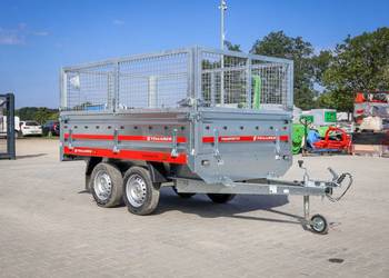 Przyczepa TEMARED TRANSPORTER 2515/2 z burtami siatkowymi 60 cm