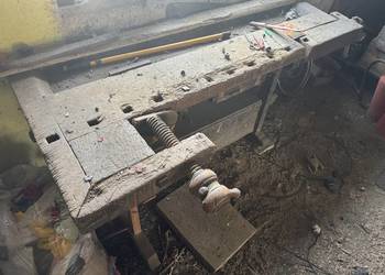 Ponad 100 letni stół warsztat stolarski