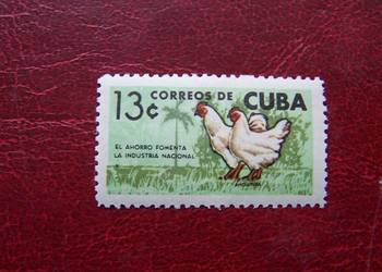 Kuba 1964 MNH Mi. 898 Fauna Ptaki Kury  a