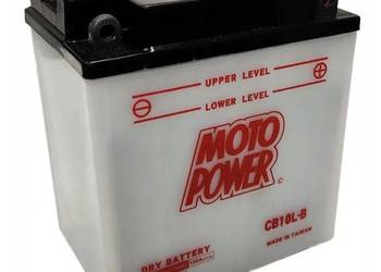 Akumulator motocyklowy MotoPower CB10L-B2 YB10L-B2 12V 11Ah