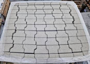 Kostka Brukowa Behaton 8 cm Połówki Szary Libet Tetka