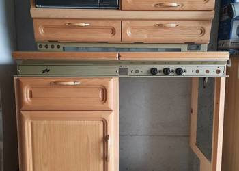 Meble, kuchenka gazowa zlew blat do przyczepy kempingowej lub kampera