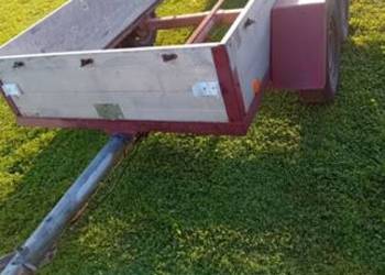 Przyczepka tandem laweta z najazdem 2t.135x235