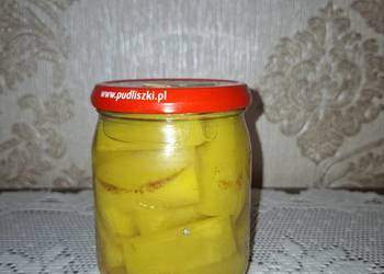 Cukinia curry i w zalewie musztardowej