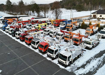 Nissan Cabstar Koszowy Maxity Iveco Sprinter Zwyżka UDT Wumag GSR Ruthmann…