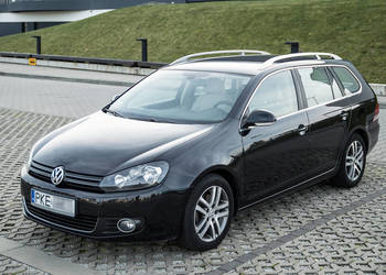 Volkswagen Golf VI 1.2TSI Highline 161tys km bogate wyposażenie beżowy