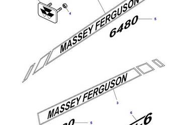 MF 6480 Dyna 6 Massey Ferguson katalog części tier 3 [e]