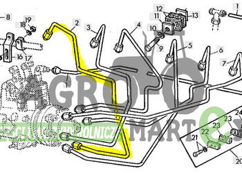 RE20789 RURKA PALIWOWA NO1 JD RE20789 RURKA PALIWOWA NO1 JD