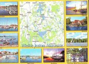 Kart. Pocz. Mazury ** 3 szt