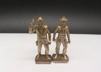 Metalowe Figurki Kinder Niespodzianka – Kowboje / Dziki Zachód
