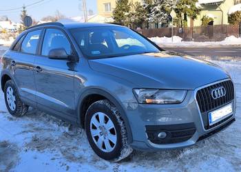 Audi Q3 2.0tdi 140km 103tys km 2014r Kamera czujniki cofania hak