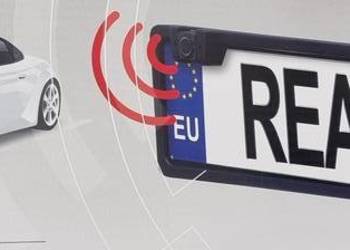 KAMERA COFANIA Parkowania w RAMCE Ramka TABLICA REJESTRACYJNA LED Przewody