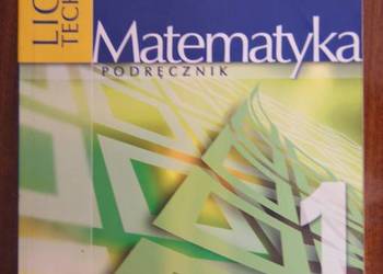 Matematyka 1 - podręcznik