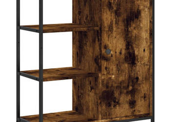 Szafka przydymiony dąb 70x30x80 cm materiał drewnopochodny WM-835491