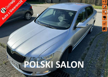 Škoda Superb Polski salon/Klimatronik/Xenony/Mocny silnik 170KM/Podg. fote…
