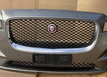 JAGUAR F-PACE ZDERZAK PRZÓD KOMPLETNY 4 X PDC GRIL CHROM DEMONTAŻ EUROPA