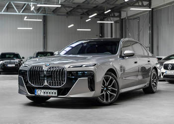 BMW 740 FV 23%. Gwarancja 12.2027. Webasto. Sky Lounge. Bezwypadkowy G70(2…