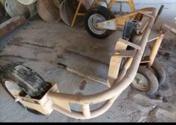 Wózek paleciak na budowę do kostki brukowej itp