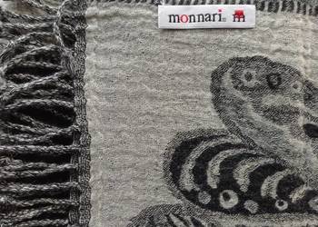 Szalik czarno szary monnari 180x60