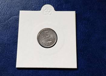 Stare monety 5 groszy 1972 skrętka Polska PRL mennicza
