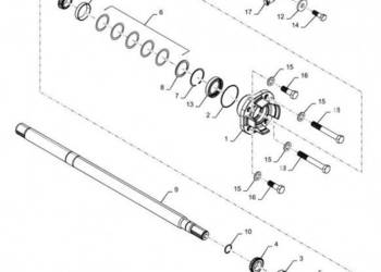 New Holland T6090 T6070 Jarzmo 87663540