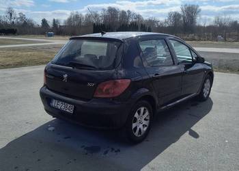 Peugeot 307 1.6 benzyna 109km nowy akumulator, klimatyzacja, alufelgi