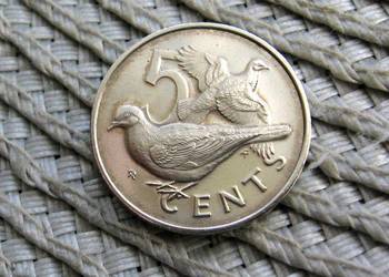 Brytyjskie Wyspy Dziewicze 5 Cent 1973r