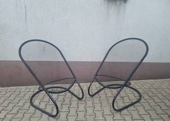 Duże leżaki krzesła ogrodowe stan jak nowy.