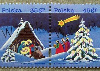 Znaczki polskie rok 1995 Fi 3417-3418 WZÓR