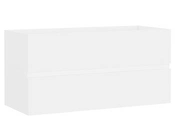 Szafka pod umywalkę biała 90x385x45 cm WM-804755