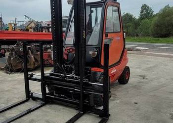 Wózek widłowy LINDE H30D Przesuw boczny Kabina