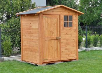 Domek narzędziowy 2 x 1,5m, dach prosty dwuspadowy na boki