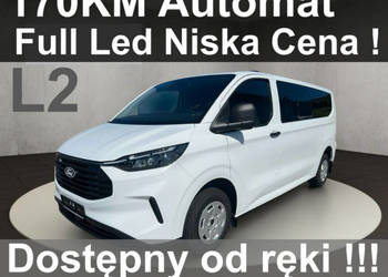 Ford Transit Custom A8 170KM Full Led Drzwi LeweKamera Czujniki Dostępny o…