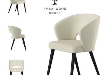 Krzesło PREMIUM KR-8 Tkanina Deluxe Ivory 53