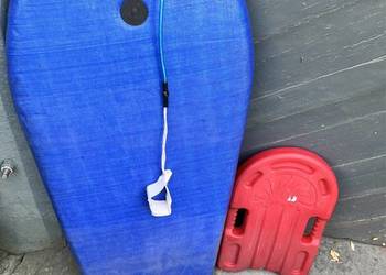 Deska bodyboard do pływania 90*45*5 plus 1 mała