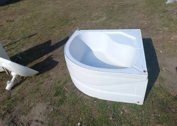 Brodzik z demontażu 90/90 plus mała umywalka z baterią