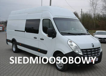 Renault Master 2,3 DCI 125ps* MAXI JUMBO* bliźniak* brygadówka 7-miejsc* I…