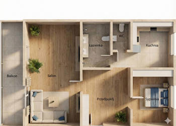 Okazja! | 2 pokoje z balkonem | Świetna inwestycja