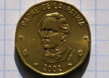 1 PESO 2002 ROK - DOMINIKANA