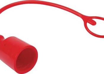 Zatyczka przeciwpyłowa PVC M red TFA34R